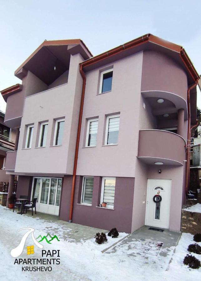 Papi Apartments Kruševo Buitenkant foto